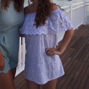 Off the shoulder dress